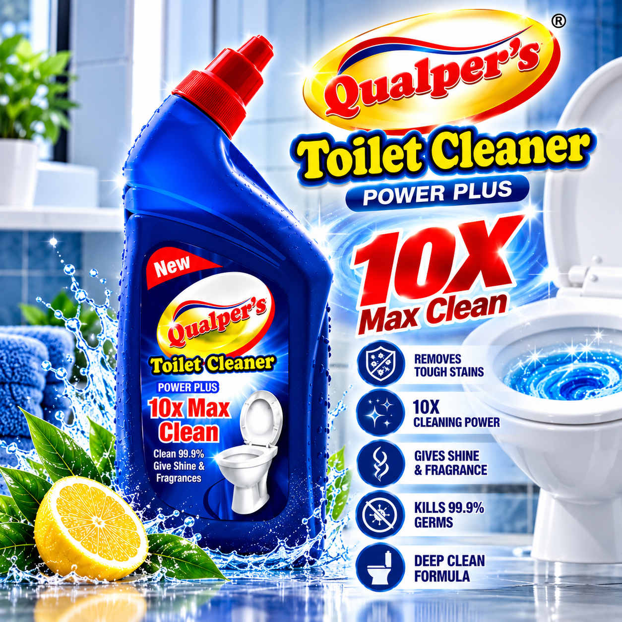 Qualper's Toilet Cleaner 500mL